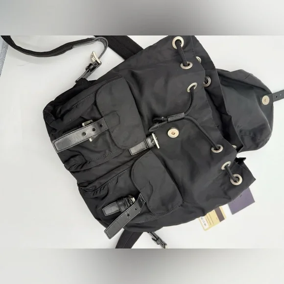🌹♥️PRADA NYLON NERO BACKPACK♥️🌹 - Picture 10 of 14